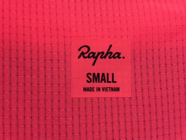 KM123 ラファ Rapha COMMUTER LIGHTWEIGHT JACKET サイクルジャケット ピンク S ※袖小汚れ