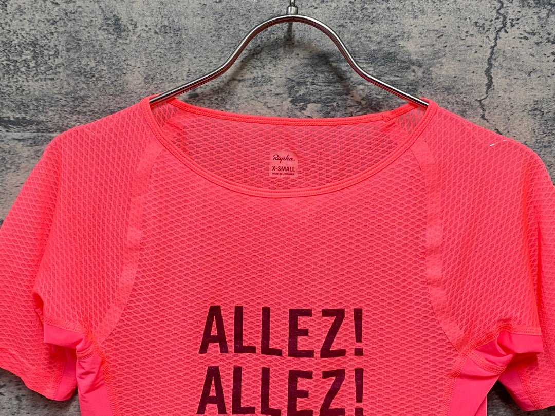 KM446 ラファ Rapha SOUPLESS BASE LAYER SLEEVELESS ベースレイヤー ピンク XS レディース