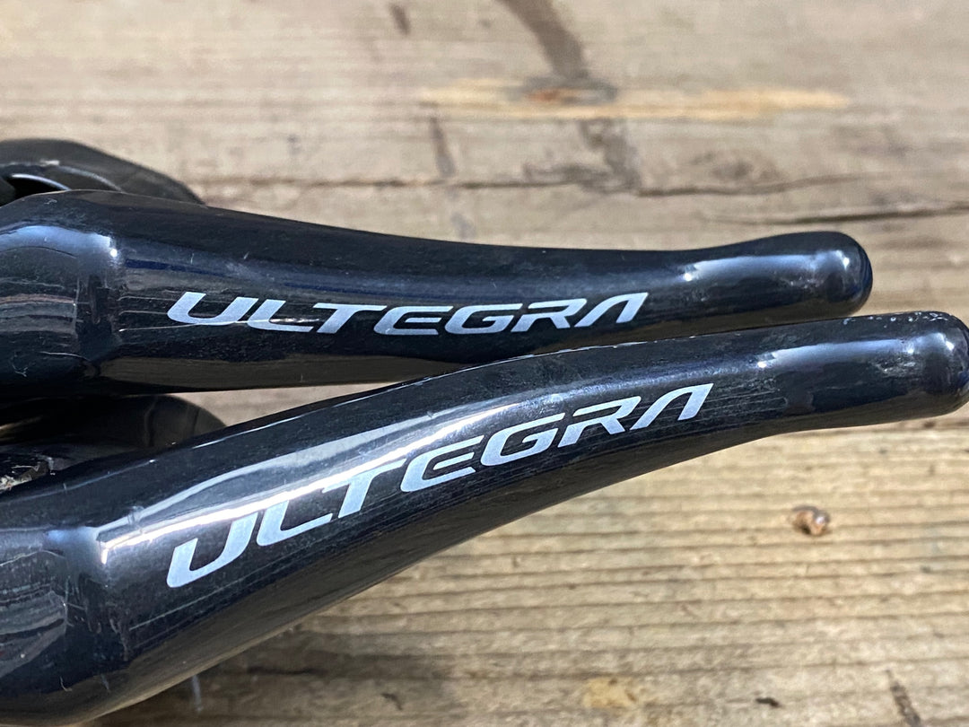 JW247 シマノ SHIMANO アルテグラ ULTEGRA ST-R8020 左 STIレバー 前期 油圧 ※固定クラックの為ジャンク