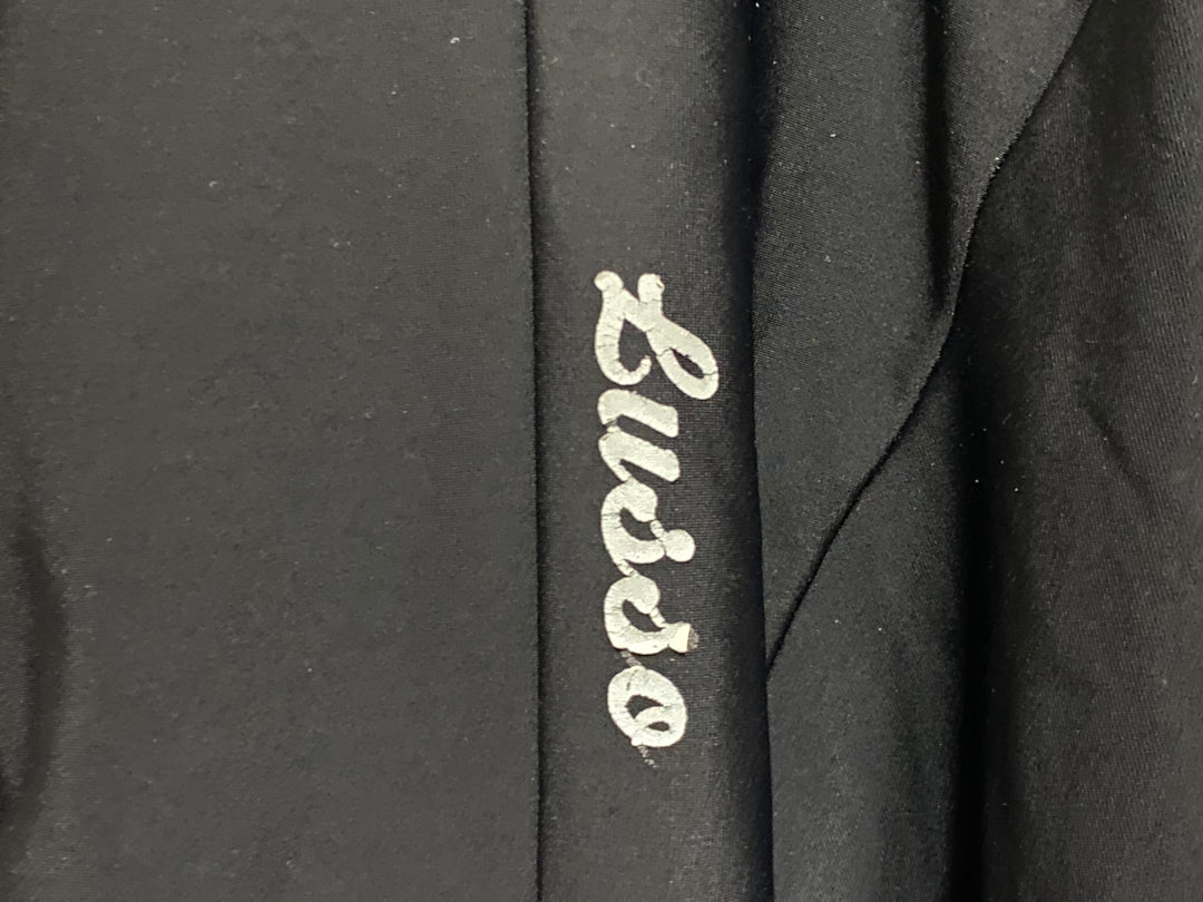 KA637 ルッソ Lusso ビブタイツ 黒 M 裏起毛 パッド無し