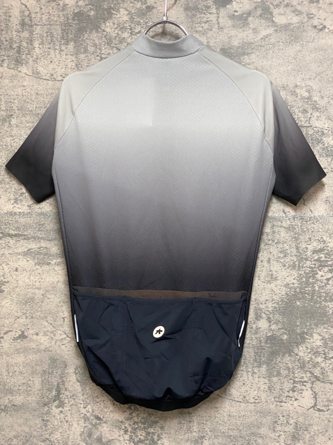 JM002 アソス assos MILLE GT SUMMER SS JERSEY C2 半袖 サイクルジャージ グレー 黒 S