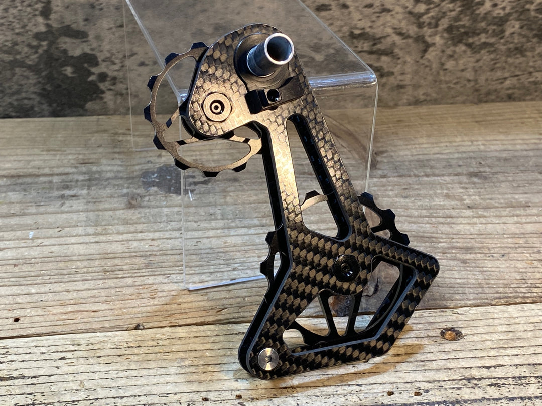 JO243 ギアループ GEAROOP CERAMIC カーボン ビックプーリーケージ 14T/16T CAMPAGNOLO SUPER RECORD/RECORD/CHORUS