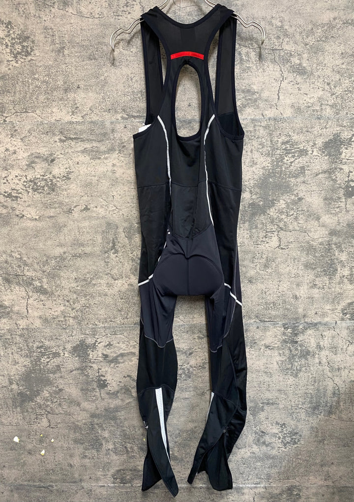 KA855 クラフト CRAFT ビブタイツ 黒 M 裏起毛