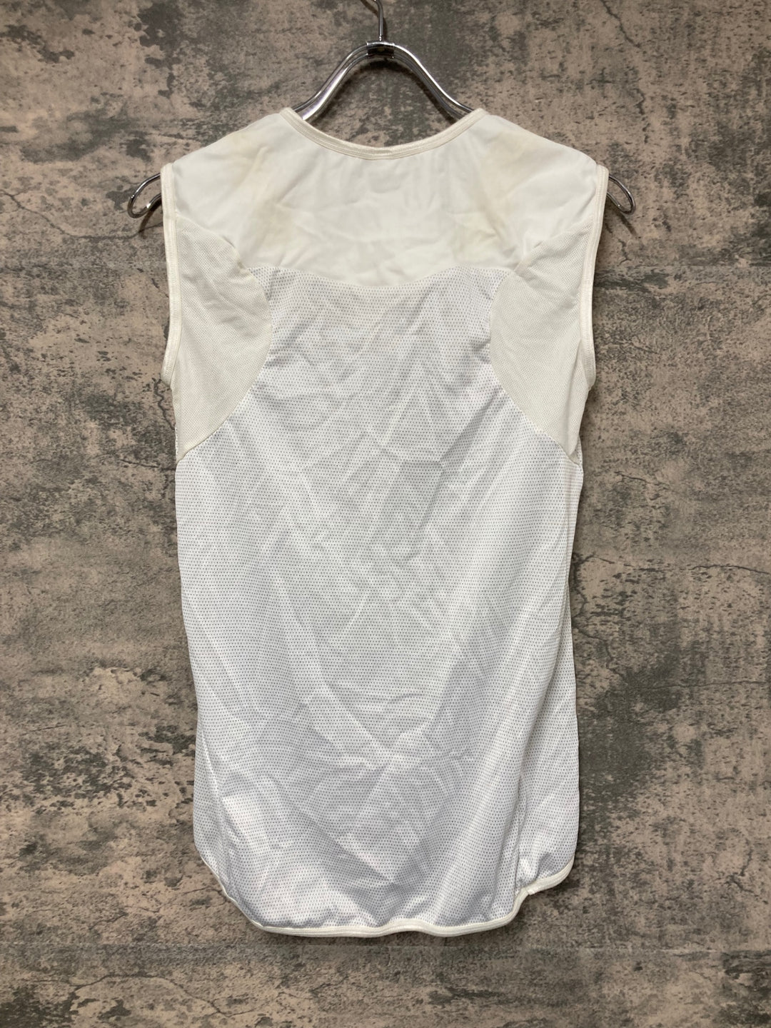 JR294 アソス ASSOS hot summer ノースリーブ ベースレイヤー 白 M