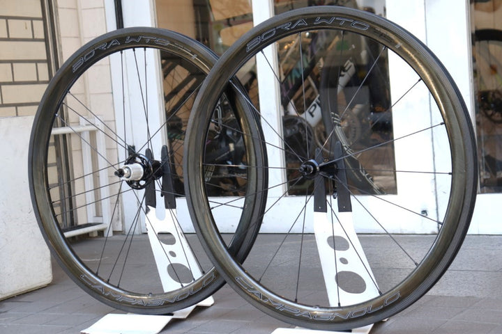 カンパニョーロ Campagnolo ボーラ BORA WTO 45 カーボン チューブレス ホイールセット シマノ11S/12S ワイドリム 【横浜店】