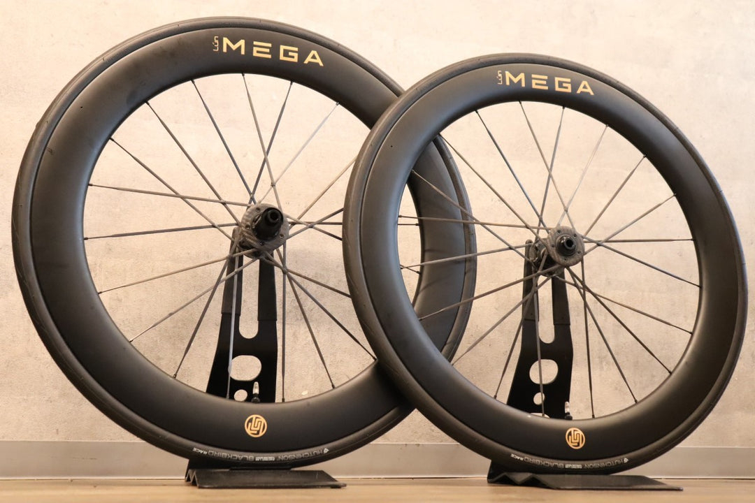 ルン LUN MEGA D67 カーボン チューブレスレディ シマノ 12/11S ホイールセット 【さいたま浦和店】