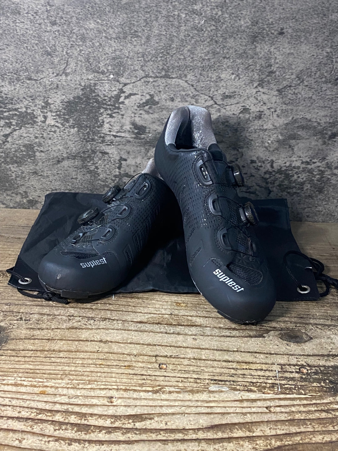 JO765 スープレスト SUPLEST ROAD CARBON ビンディングシューズ 黒 EU42 3穴
