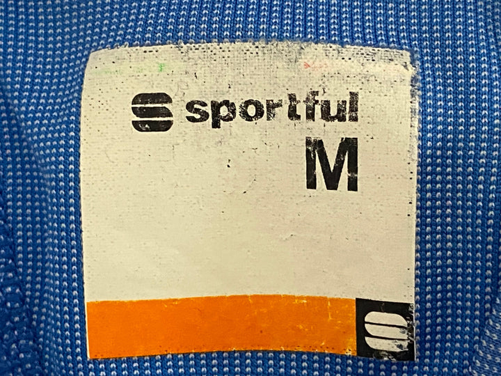 JI943 スポーツフル sportful 半袖 サイクルジャージ 水 M