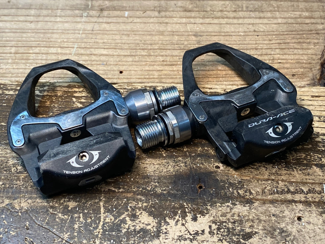 JC528 シマノ SHIMANO デュラエース DURA-ACE PD-9000 ビンディングペダル SPD-SL
