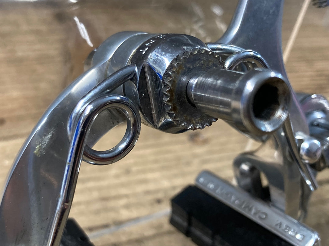 KI366 カンパニョーロ CAMPAGNOLO スーパーレコード SUPER RECORD 50th キャリパーブレーキ 前後セット
