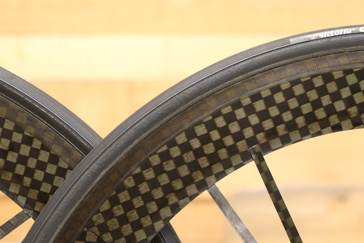 マッドファイバー MADFIBER TUBULAR カンパニョーロ 12/11S カーボン チューブラー ホイールセット 【立川店】