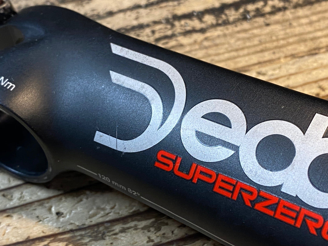 JQ065 デダ DEDA SUPERZERO アルミステム 120mm 82° Φ31.8 OS