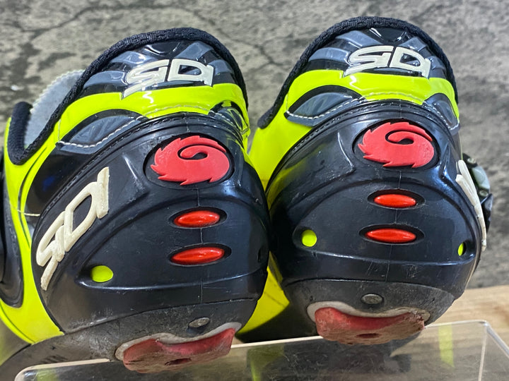 KF664 シディ SIDI カオス KAOS ビンディングシューズ 3穴 黄色 EU43