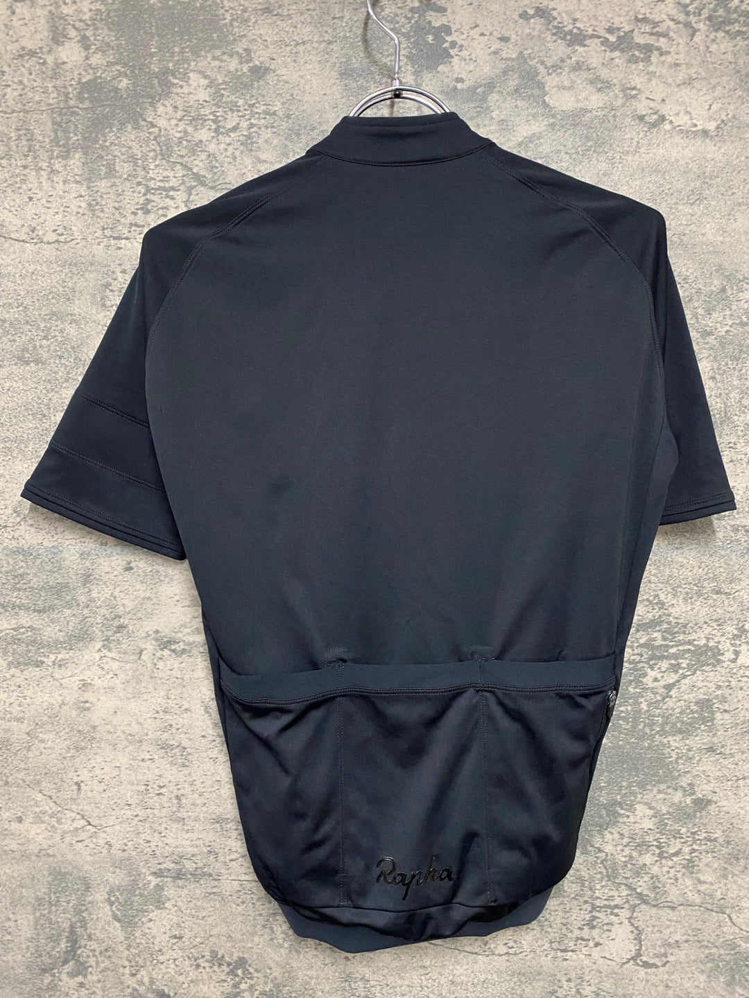 JT010 ラファ Rapha MEN'S SHORT SLEEVE CORE JERSEY 半袖サイクルジャージ 黒 S