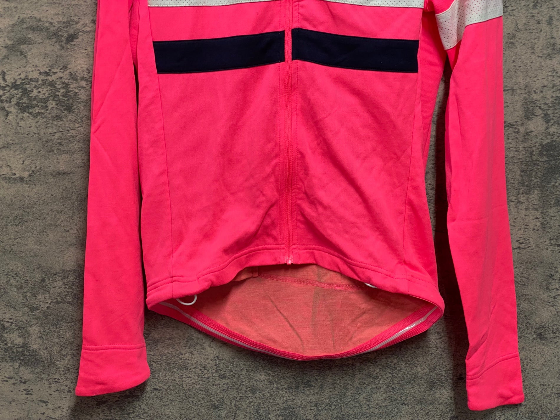 JV227 ラファ Rapha BREVET JERSEY 長袖 サイクルジャージ ピンク S