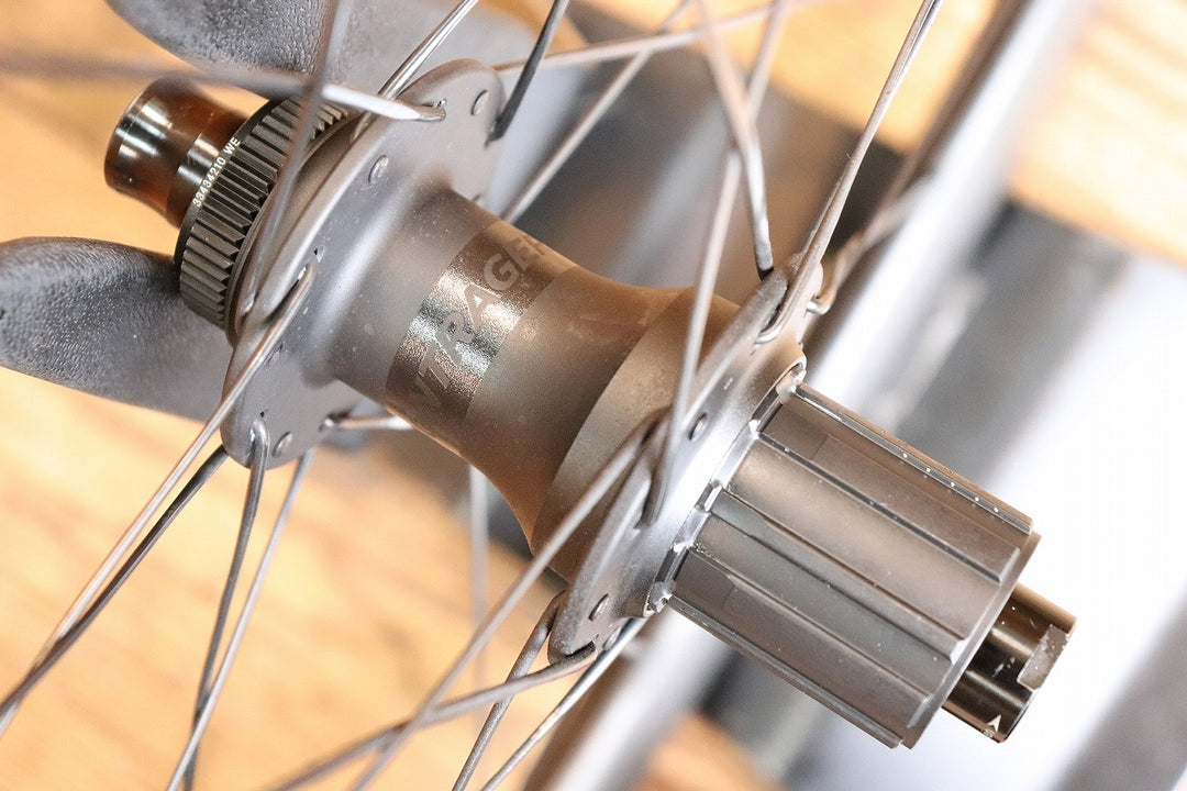 ボントレガー BONTRAGER アイオロス AEOLUS ELITE 50 カーボン チューブレスレディ ホイールセット シマノ11S/12S 【芦屋店】