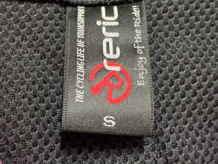 JM697 レリック reric 半袖 サイクルジャージ ピンク 黒 S