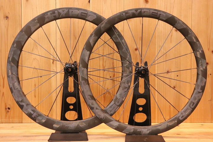 ウィンスペース WINSPACE ルン ハイパー LUN HYPER D45 カーボン チューブレスレディ ホイールセット シマノ 11S/12S 【芦屋店】