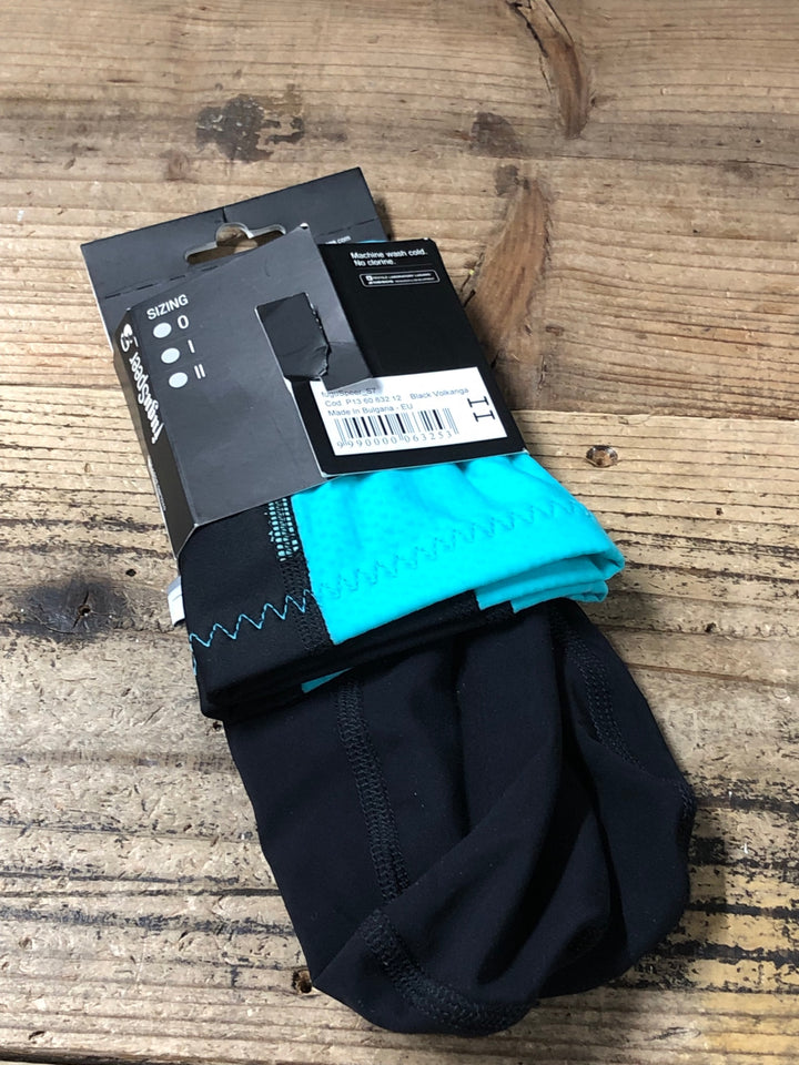 JX530 アソス assos fuguSpeer S7 サイクルソックス 黒 水色 SIZE Ⅱ ※一部劣化