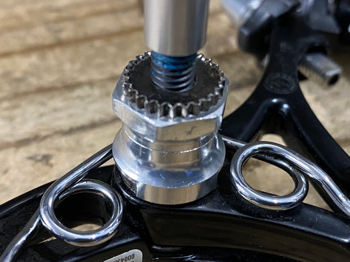 KA909 カンパニョーロ Campagnolo スーパーレコード SUPERRECORD ブレーキキャリパー シューホルダー無し 前後セット