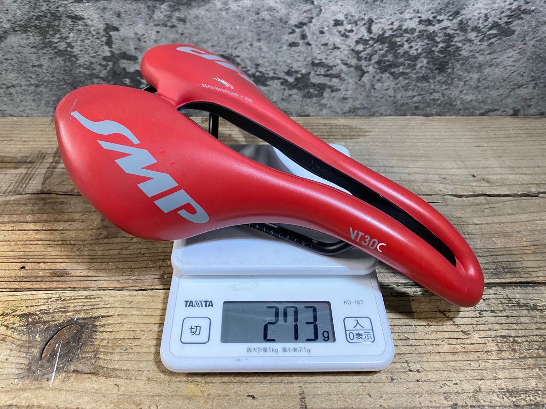 KF242 SELLE SMP VT30C サドル aisi304 赤 155mm