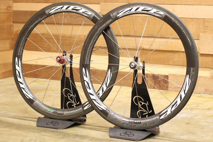 ジップ ZIPP 404 SPEED WEAPONRY カーボン チューブラー ホイールセット シマノ 10S 【立川店】