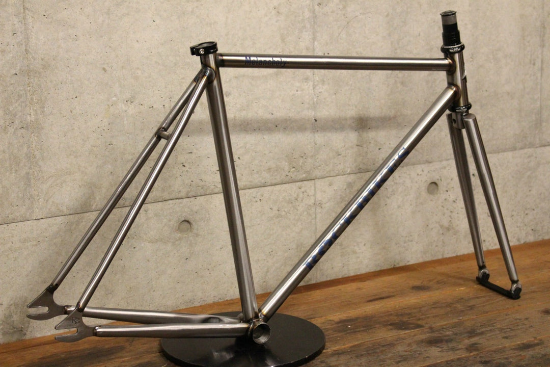 ロックバイクス ROCKBIKES メランコリー Melancholy Mサイズ クロモリ ピスト フレームセット 【福岡店】
