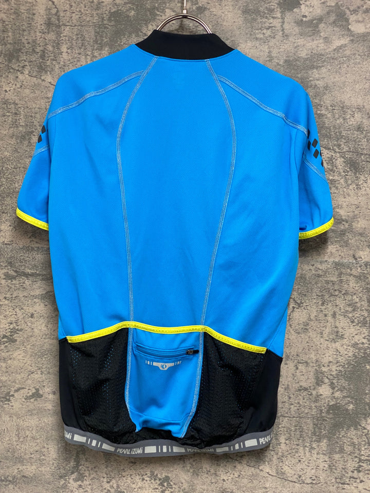 KF002 パールイズミ PEARL IZUMI 半袖 サイクルジャージ 水色 M