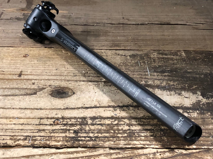 JK925 スペシャライズド SPECIALIZED S-WORKS TARMAC SL7 カーボン シートポスト カーボンレール対応 300mm ※グロメット欠品