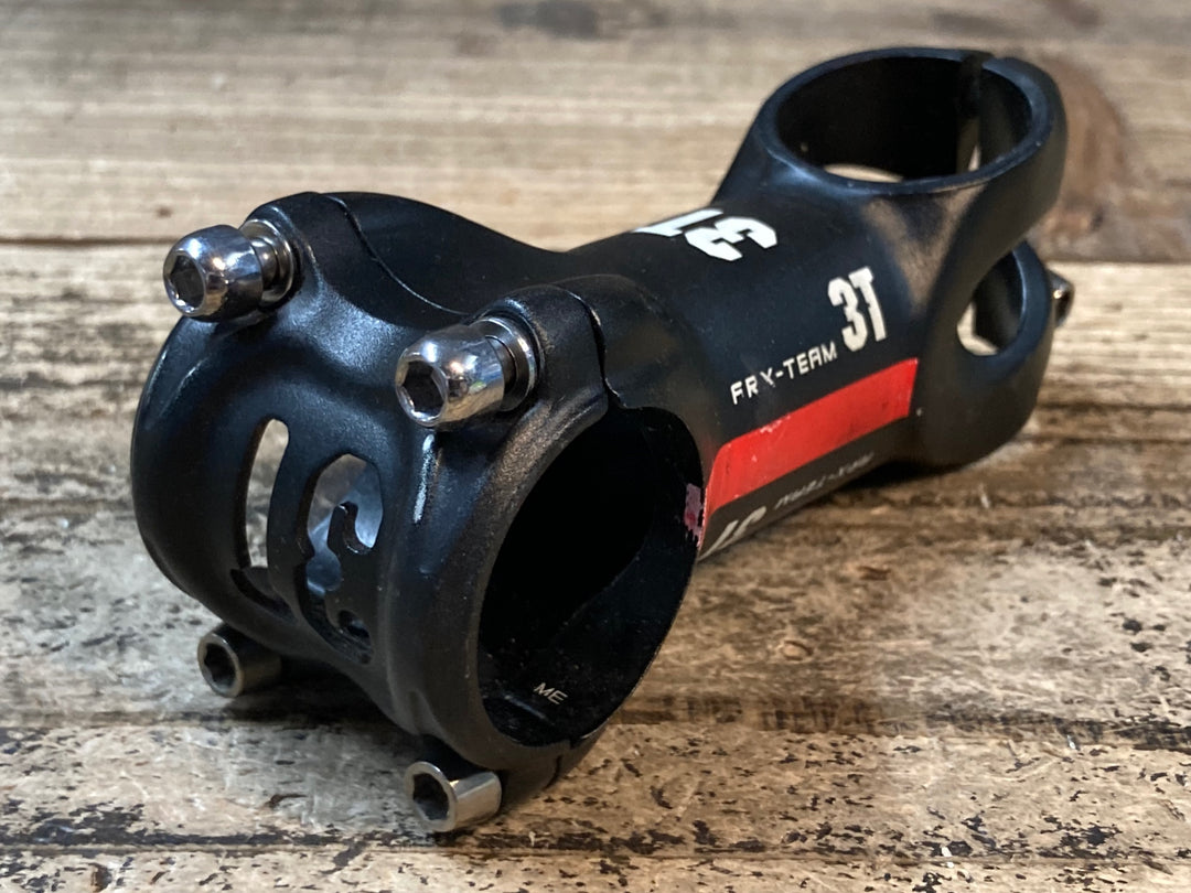 JS129 3T ARX TEAM アルミ ステム 黒 80mm Φ31.8 OS -17°