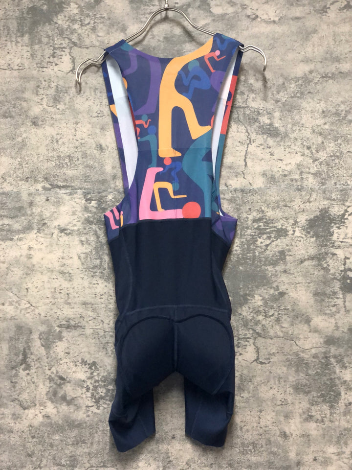 KH626 ラファ Rapha RACE BIB SHORTS ビブショーツ 紺 S CUSTOM