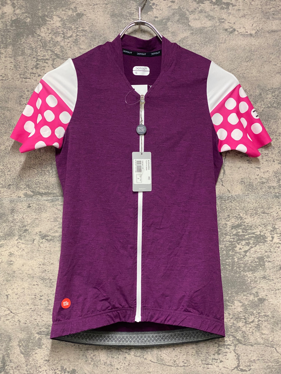 JK343 ドットアウト DOTOUT Touch W Jersey レディース 半袖 サイクルジャージ S