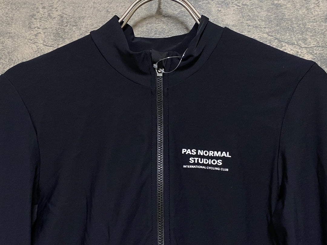KA549 パスノーマルスタジオ PAS NORMAL STUDIOS MECHANISM LONG SLEEVE JERSEY 長袖 サイクルジャージ 黒 L