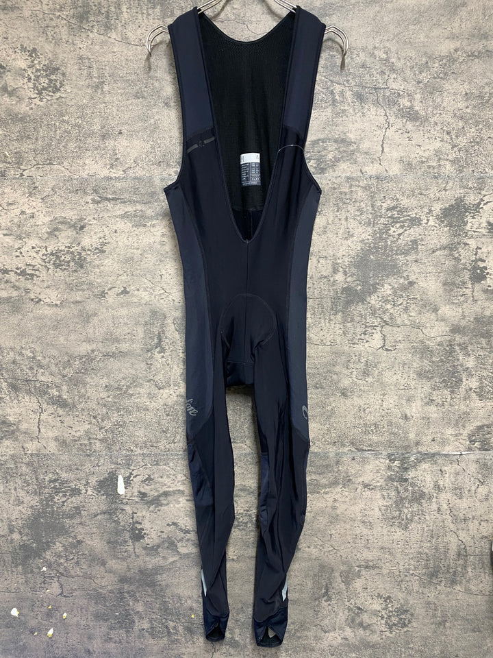 KL392 イザドア Isadore ビブタイツ 黒 裏起毛 M ※ロゴヒビ、擦れ大