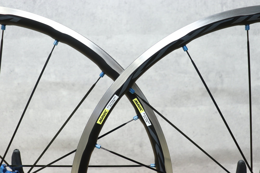 マヴィック MAVIC キシリウムエリート KSYRIUM ELITE アルミ クリンチャー ホイールセット シマノ11S/12S 17C 【さいたま浦和店】