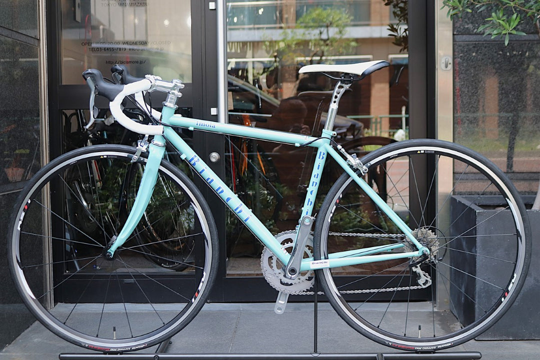 ビアンキ BIANCHI イモラ IMOLA 2015 44サイズ シマノ ティアグラ 4600 10S クロモリ ロードバイク【東京南麻布店】