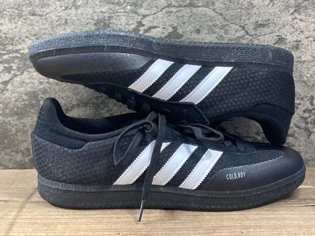 KQ863 アディダス adidas VELOSAMBA COLD RDY ビンディングシューズ 黒 EU43 1/2