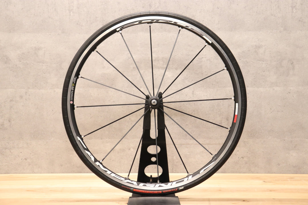 カンパニョーロ CAMPAGNOLO ユーラス EURUS 2WAY-FIT アルミ チューブレス ホイール 15C フロントのみ 【さいたま浦和店】