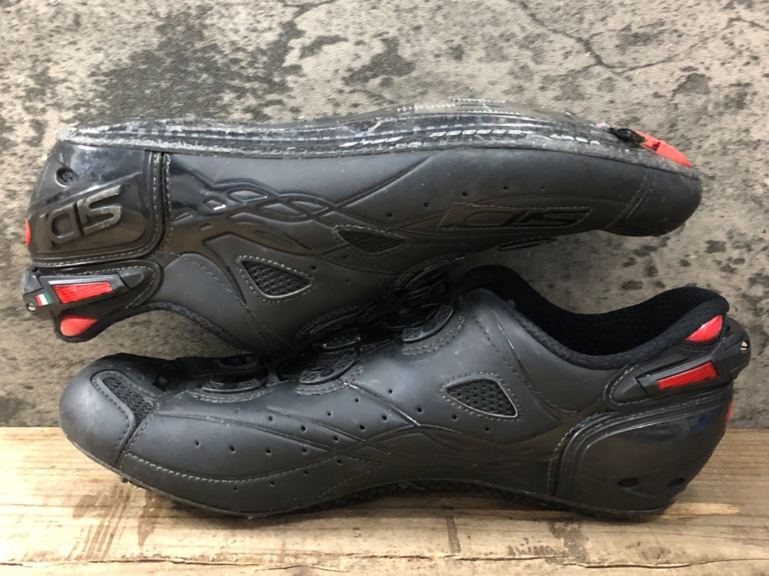 KQ803 シディ SIDI SHOT MATT ビンディングシューズ EU41 黒