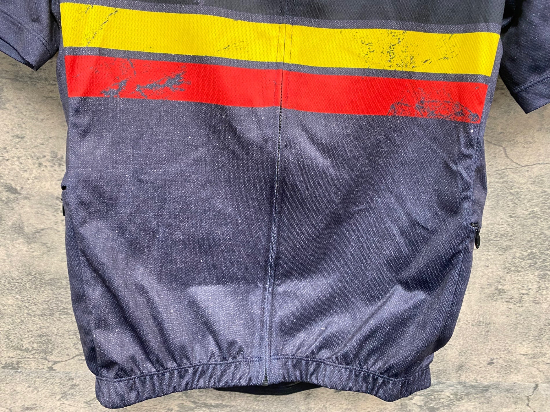 KA767 カペルミュール KAPELMUUR 半袖 サイクルジャージ 黒 グレー M