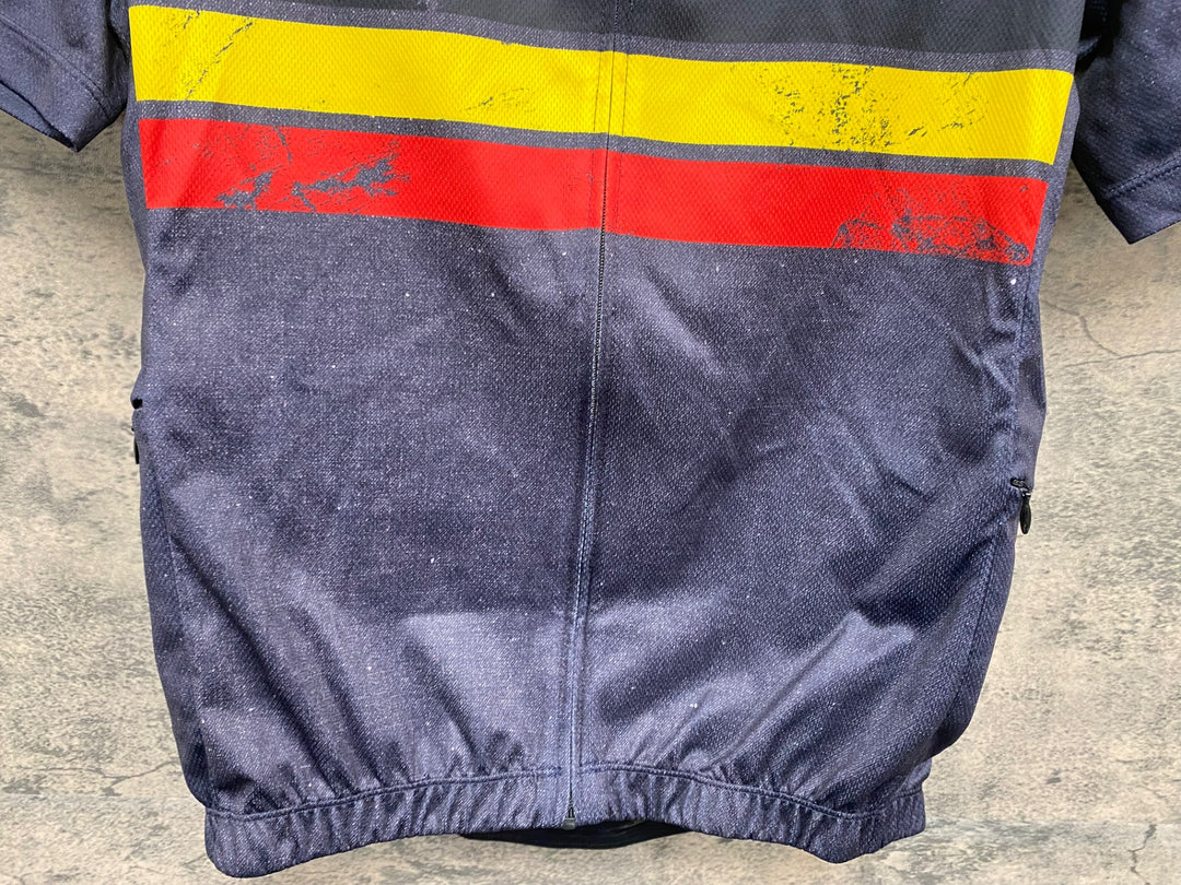 KA767 カペルミュール KAPELMUUR 半袖 サイクルジャージ 黒 グレー M