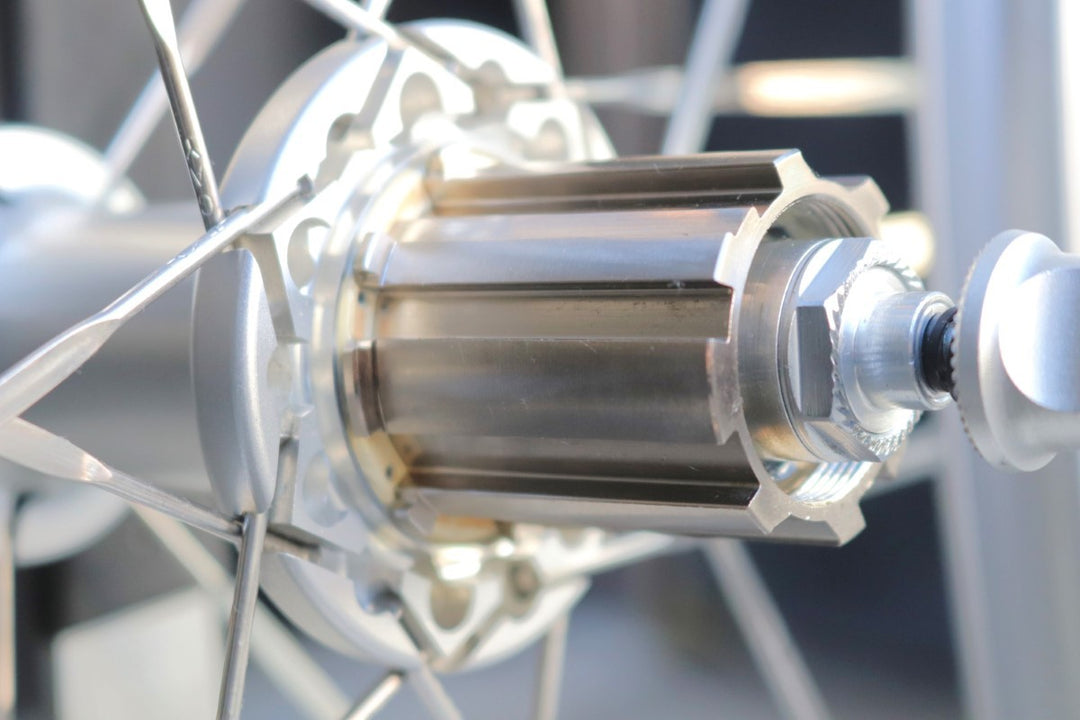 カンパニョーロ CAMPAGNOLO ゾンダ ZONDA シルバー アルミ クリンチャー ホイールセット カンパ12/11S ナローリム 15C 【東京南麻布店】