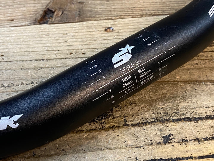 KP881 SPANK SPIKE 35 VIBROCORE アルミ ハンドルバー Φ35.0 実測770mm ※カット済み