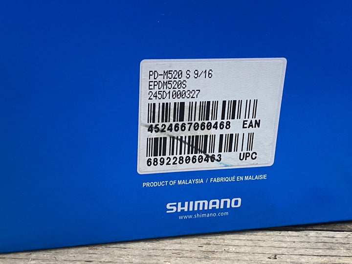 KJ380 シマノ SHIMANO PD-M520 ビンディングペダル SPD