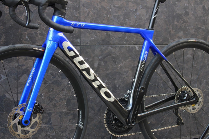 グスト GUSTO レンジャーエボ エリート RANGER EVO DB ELITE 2023 Mサイズ シマノ 105 R7120 12S カーボン ロードバイク 【福岡店】