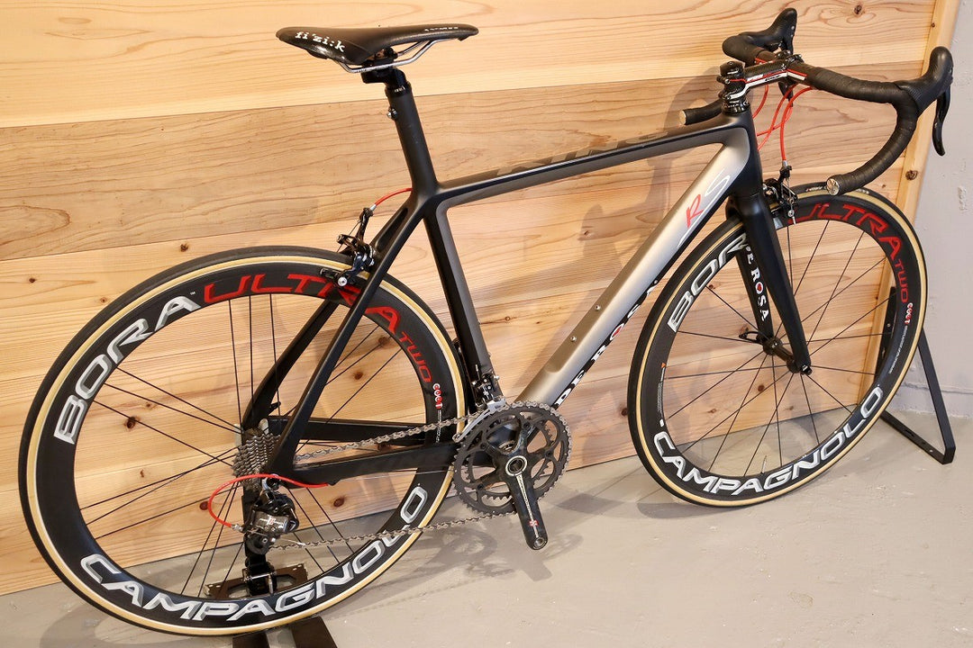 デローザ DE ROSA キング KING RS 2012 61.5サイズ カンパニョーロ レコードmix 11S カーボン ロードバイク 【千葉店】