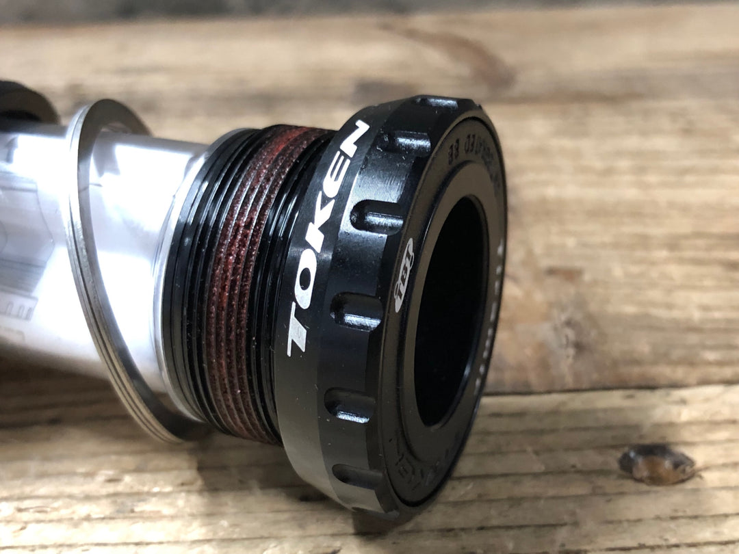 KF103 TOKEN TK878TBT セラミックベアリング BB ボトムブラケット ISO 68mm BSA