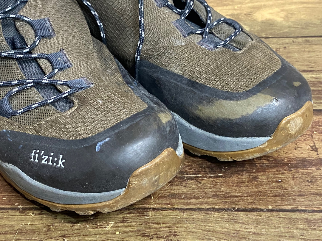 JJ231 フィジーク FIZIK TERRA ERGOLACE X2 ビンディングシューズ 茶色 EU43