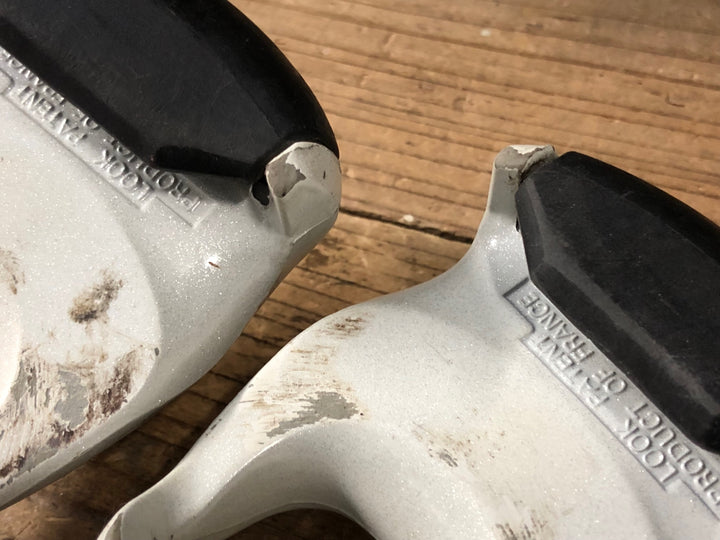 KP587 カンパニョーロ Campagnolo ビンディングペダル 白 LOOK互換