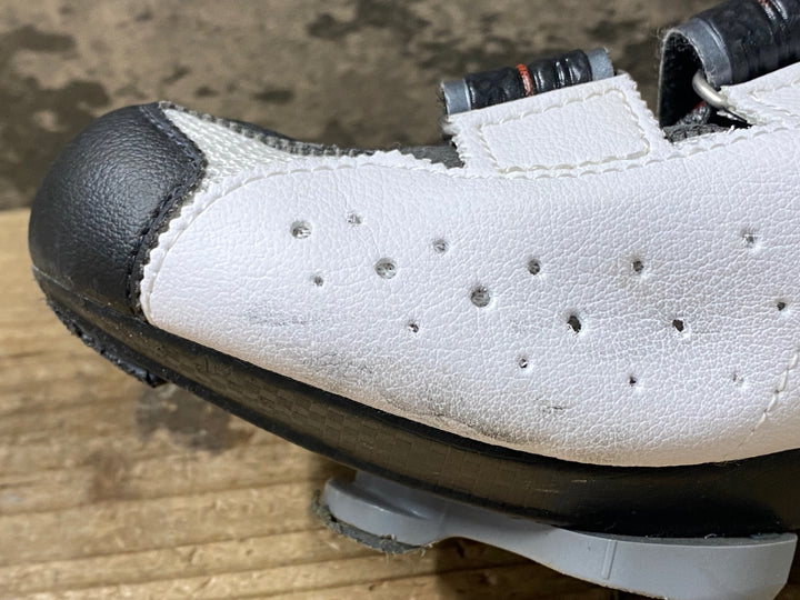 KG192 シディ SIDI S-FIT CARBON ビンディングシューズ EU42 3穴 白黒